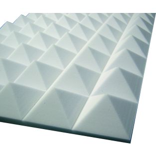 Pannello Fonoassorbente Piramidale 1200x600x70mm Basotect G+