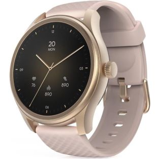 Hama Smartwatch 5010, Schlafüberwachung, rund, wasserdicht, 1,38“, Rosé (00178616)