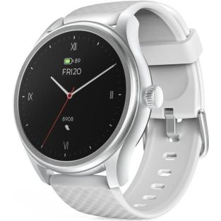 Hama Smartwatch 5010, Schlafüberwachung, rund, wasserdicht, 1,38“, Silber/Grau (00178617)