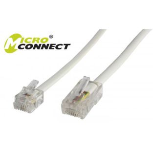 Microconnect MPK451 cavo telefonico 1 m Bianco