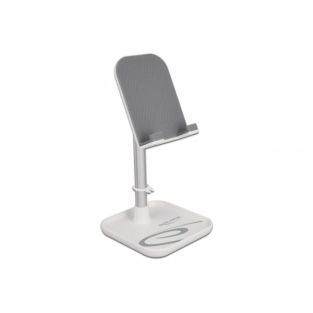 DeLOCK 18407 supporto per personal communication Supporto passivo Telefono cellulare/smartphone Argento, Bianco