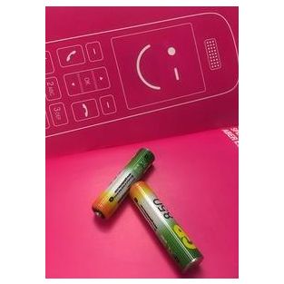 Telekom Telefon Akku für Telefone 2er-Blister wiederaufladbare Batterien AAA-Akku 1,2V/850mAh (40246754)