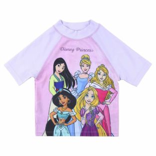 T-shirt da Bagno Disney Princess Rosa Rosa chiaro Taglia:Taglia - 18 Mesi