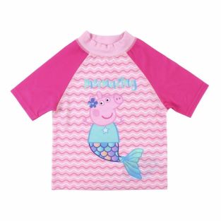 T-shirt da Bagno Peppa Pig Rosa Taglia:Taglia - 18 Mesi