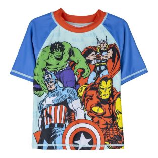 T-shirt da Bagno The Avengers Azzurro Taglia:3 anni