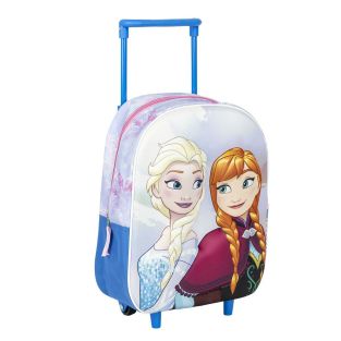 Trolley per la Scuola Frozen Azzurro 25 x 31 x 10 cm