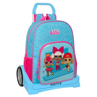 Trolley per la Scuola LOL Surprise! Divas Azzurro 33 x 42 x 14 cm