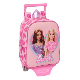 Trolley per la Scuola Barbie Love Rosa 22 x 27 x 10 cm