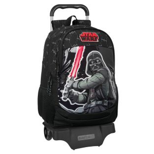 Trolley per la Scuola Star Wars The fighter Nero 32 x 44 x 16 cm