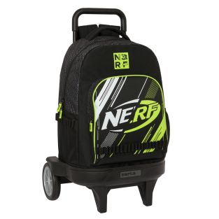 Trolley per la Scuola Nerf Get ready Nero 33 X 45 X 22 cm