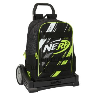 Trolley per la Scuola Nerf Get ready Nero 31 x 44 x 17 cm