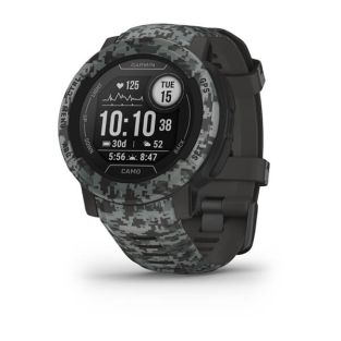 Smartwatch GARMIN Instinct 2 Camo Edition Grigio scuro 0,9" Nero Grafite