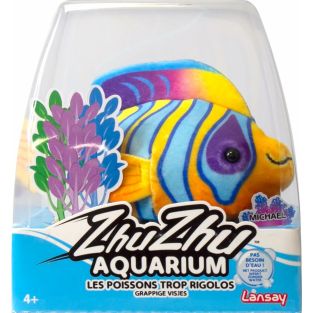 Giocattoli Lansay Zhu Zhu Aquarium Crystal Le Poisson Ange Royal