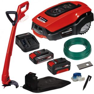 Einhell Freelexo 500 Bt Tagliaerba Tagliaerba Robotizzato Batteria Nero, Rosso