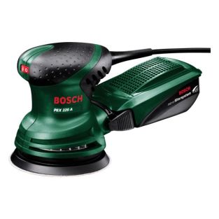 Bosch Pex 220 A Levigatrice Orbitale Nero, Verde 24000 Opm