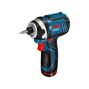 Bosch Gdr 12V-105 Professional Nero, Blu, Rosso Ioni Di Litio 2600 Giri/min