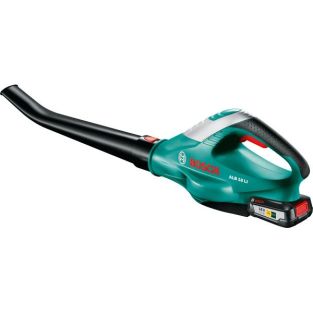 Bosch Alb 18 Li Soffiatore Di Foglie Cordless 210 Km/h Nero, Verde