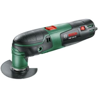 Bosch Pmf 220 Ce Set MultI-Strumento Elettrico 220 W 20000 Giri/min Nero, Verde