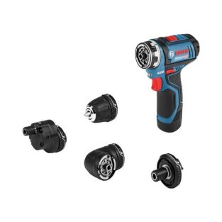 Bosch Gsr 12V-15 Fc Professional Senza Chiave Nero, Blu 600 G