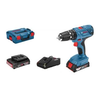 Bosch Gsb 18V-21 Professional 1800 Giri/min Senza Chiave 1,2 Kg Nero, Blu, Rosso