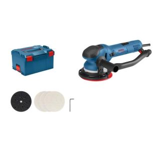 Bosch Get 75-150 Professional Levigatrice Orbitale Casuale 7300 Giri/min 14600 Opm Nero, Blu 750 W