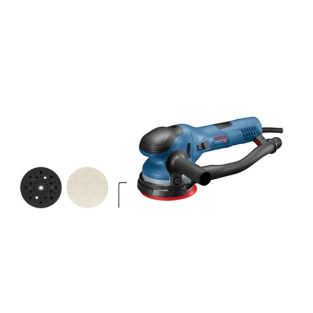 Bosch Get 55-125 Professional Levigatrice Orbitale Casuale 7800 Giri/min 15600 Opm Nero, Blu 550 W