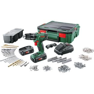 Bosch Psb 1800 + Systembox 1350 Giri/min 1,3 Kg Nero, Verde, Rosso