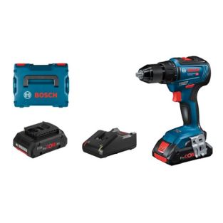 Bosch Gsr 18V-55 Professional - Bohrer/schrauber - Schnurlos 1800 Giri/min Nero, Blu