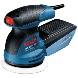 Bosch Gex 125-1 Ae Professional Levigatrice Orbitale 12000 Giri/min 24000 Opm Nero, Blu, Rosso