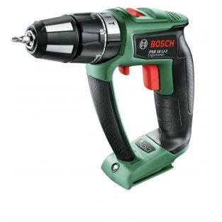 Bosch Psb 18 LI-2 Ergonomic Drill Senza Chiave Nero, Verde