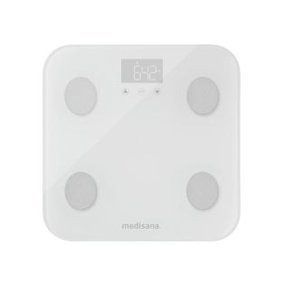 Medisana Bs 600 Connect Quadrato Bianco Bilancia Pesapersone Elettronica