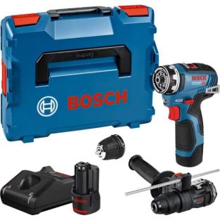 Bosch Gsr 12V-35 Fc Professional 1750 Giri/min 590 G Nero, Blu, Rosso