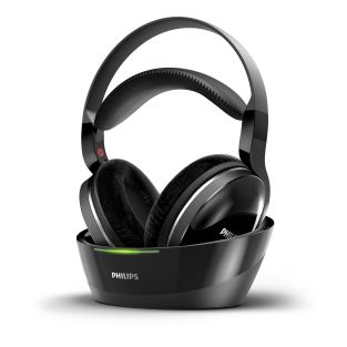 Philips Shd8850-12 Cuffie Auricolari Wireless HI-Fi Stazione Docking Nero