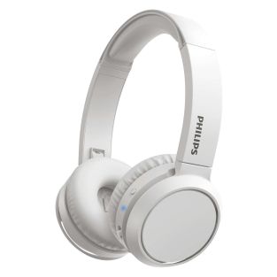 Philips H4205wT-00 Cuffie Bluetooth Con Tasto Bass Boost Bluetooth Bianco