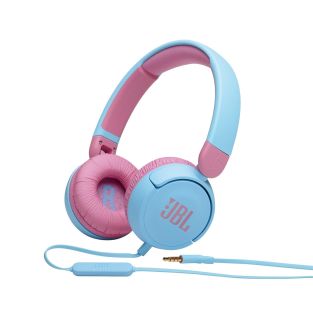 Jbl Jr310 Cuffie Per Bambini Con Cavo E Limitatore Di Volume Cuffie On Ear Con Microfono E Filo Piatto Antigroviglio Su Un Lato Pieghevoli Leggere E