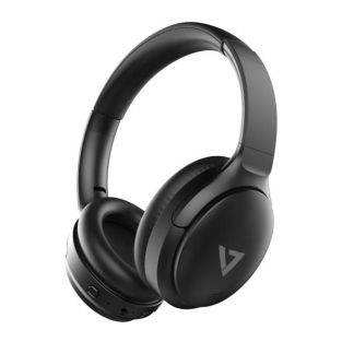 V7 Hb800anc Cuffia Wireless A Padiglione Musica E Chiamate Usb TipO-C Bluetooth Nero