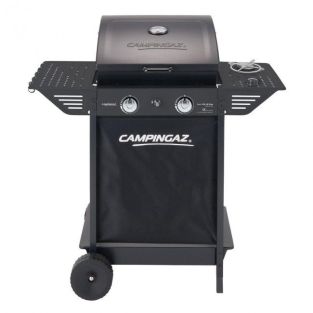 Campingaz Xpert 100 Ls Plus Rocky Barbecue Gas Per Pietra Vulcanica Bbq Gas Con 2 Bruciatori 7.1 Kw Di Potenza