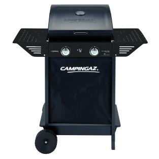 Campingaz Barbecue A Gas Xpert 100 L Plus Rocky Con Pietra Vulcanica Con 2 Bruciatori E Coperchio Con Termometro