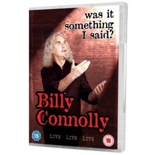 Billy Connolly Live Was It Something I Said? Dvd