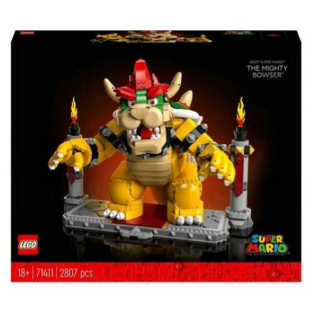 Lego Super Mario Il Potente Bowser Personaggio Snodabile 3d Da Collezione