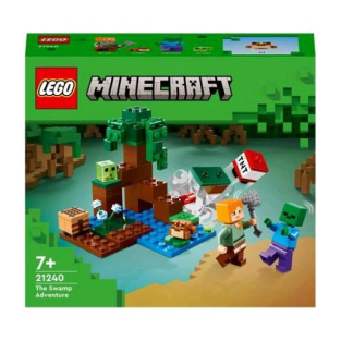 Lego Minecraft Avventura Nella Palude Con Personaggi Di Alex E Zombie