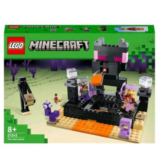 Lego Minecraft The End Arena Playset Da Battaglia Con Lava E Personaggi