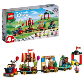 Lego Disney Treno Delle Celebrazioni 100° Anniversario Con 3 Carri E 6 Minifigure