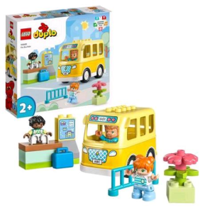 Lego Duplo Town Lo Scuolabus Playset Con Personaggi