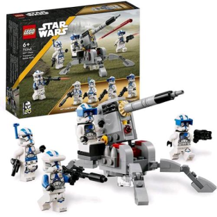 Lego Battle Pack Clone Troopers Legione 501 - Set Costruzioni 75345