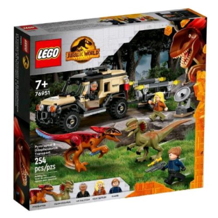 Lego 76951 - Trasporto Del Piroraptor E Del Dilofosauro - Jurassic World