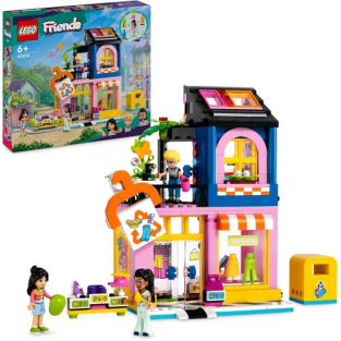 Lego Friends Boutique Vintage Con Negozio 3 Mini Bamboline E Un Gatto