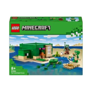 Lego Minecraft Beach House Della Tartaruga Casa Giocattolo Da Costruire Con 3 Personaggi