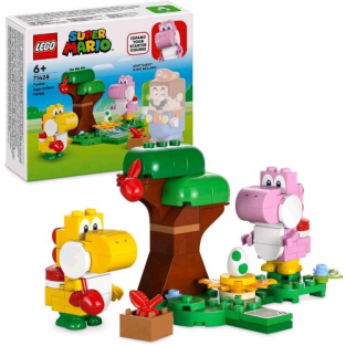 Lego Super Mario Pack Di Espansione Yoshi Nella Foresta Fuovolosa Con 2 Personaggi