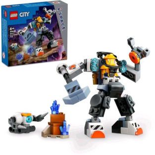 Lego City Mech Di Costruzione Spaziale Tuta Snodabile Meccanizzata Da Costruire Con Minifigura Del Pilota E Figura Di Robot